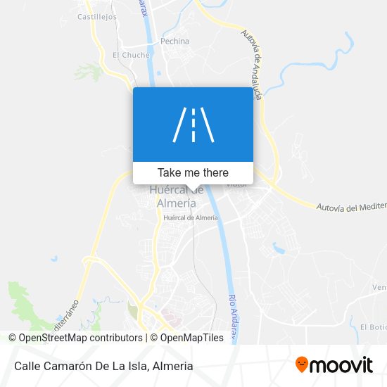Calle Camarón De La Isla map