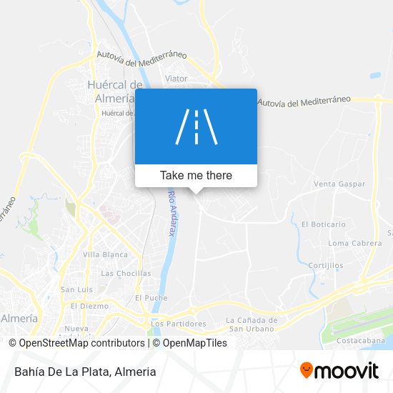 Bahía De La Plata map
