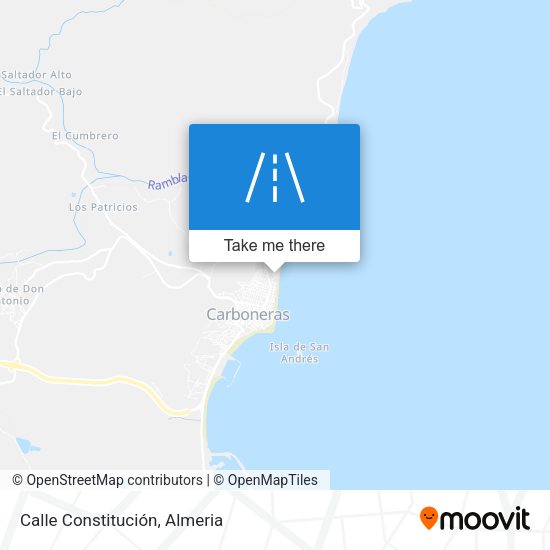 Calle Constitución map