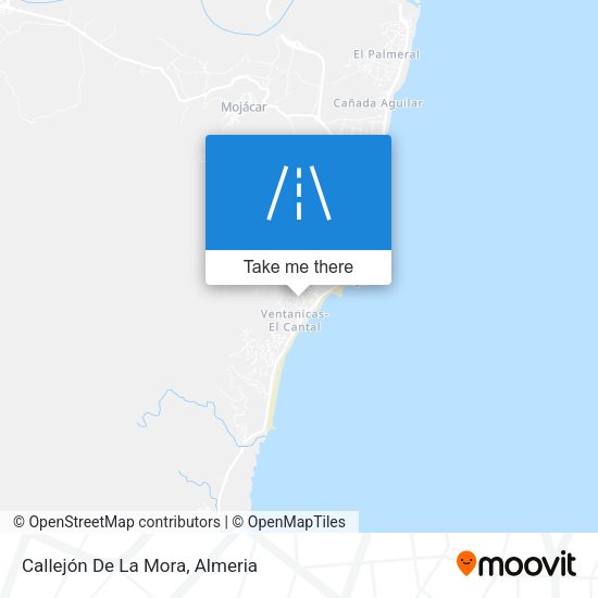 Callejón De La Mora map