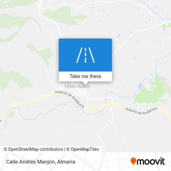 Calle Andrés Manjón map