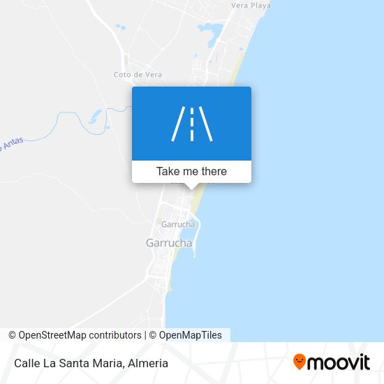 Calle La Santa Maria map