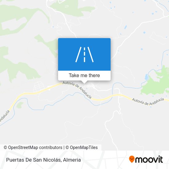 Puertas De San Nicolás map