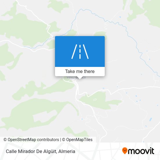 Calle Mirador De Algüit map