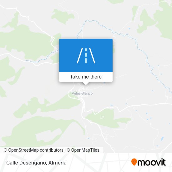 Calle Desengaño map