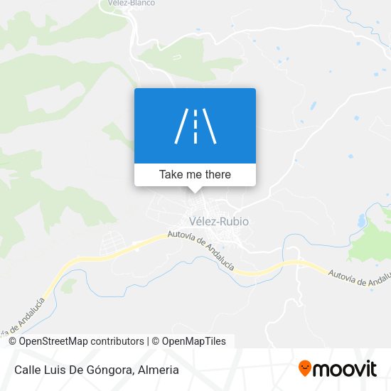 Calle Luis De Góngora map