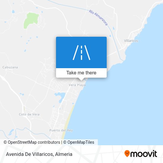 Avenida De Villaricos map