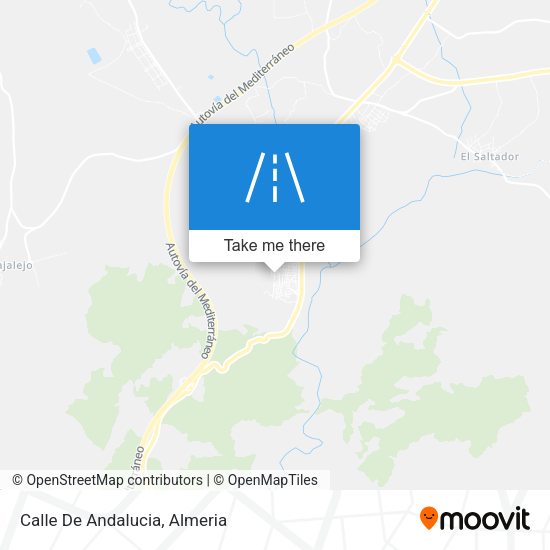 Calle De Andalucia map