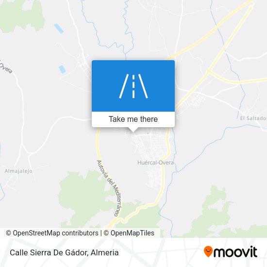 Calle Sierra De Gádor map