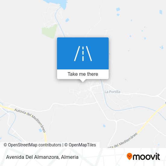 Avenida Del Almanzora map