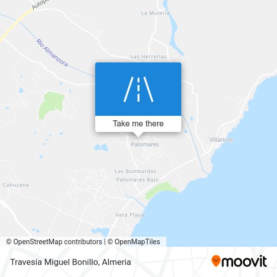 Travesía Miguel Bonillo map