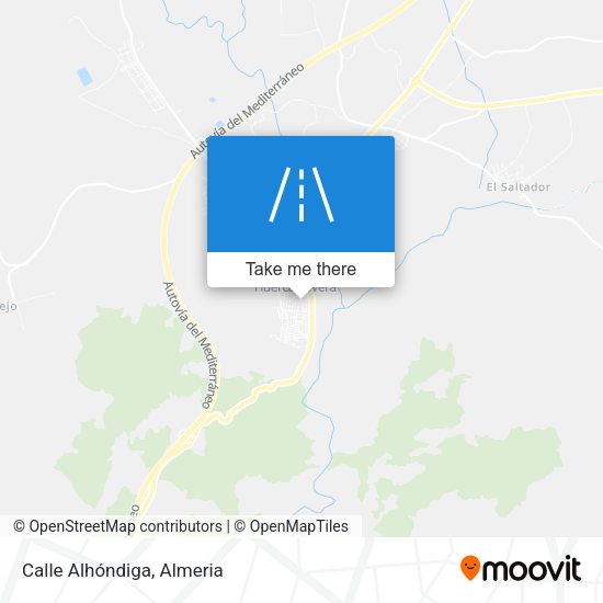 Calle Alhóndiga map