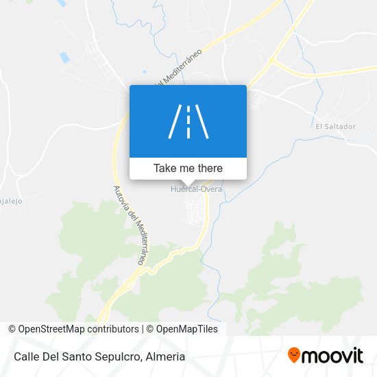 Calle Del Santo Sepulcro map