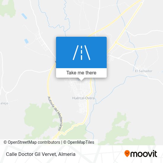 Calle Doctor Gil Vervet map