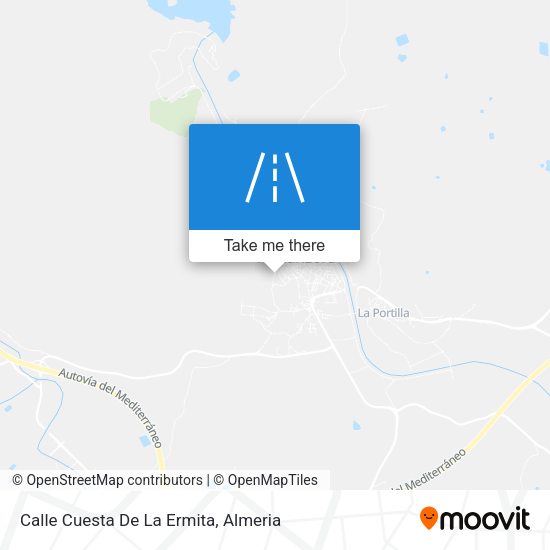 Calle Cuesta De La Ermita map