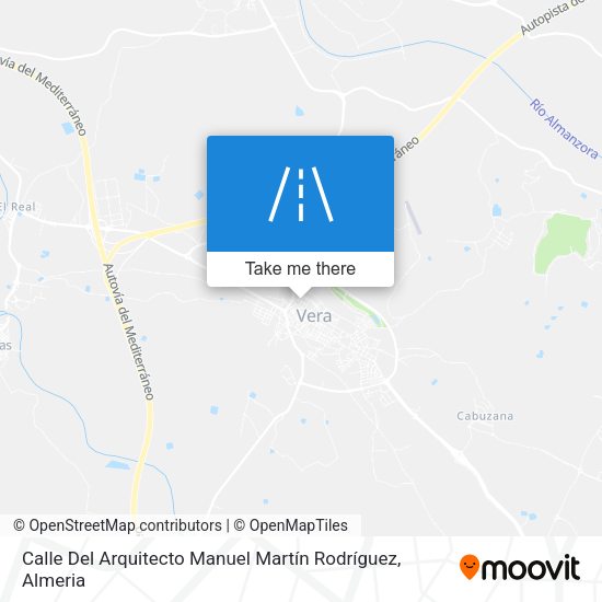 Calle Del Arquitecto Manuel Martín Rodríguez map