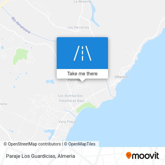 Paraje Los Guardicias map