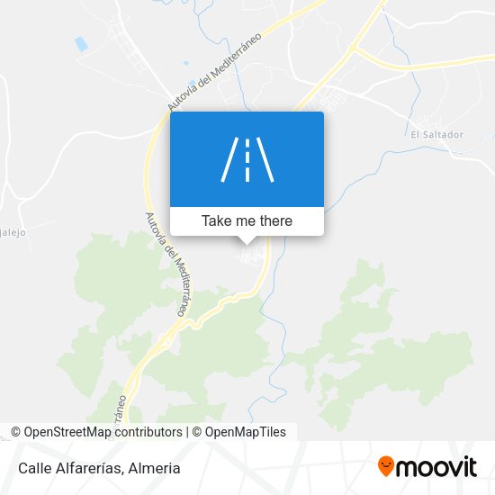 Calle Alfarerías map