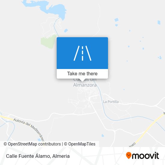 Calle Fuente Álamo map