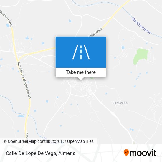 Calle De Lope De Vega map