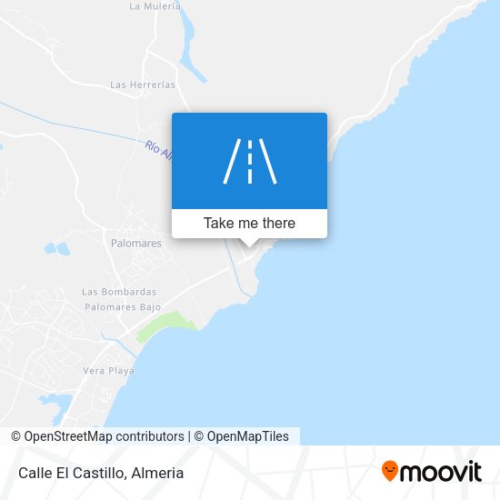 Calle El Castillo map