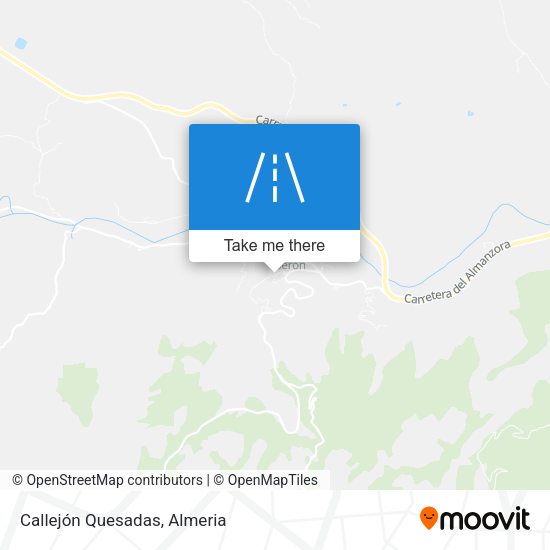 Callejón Quesadas map
