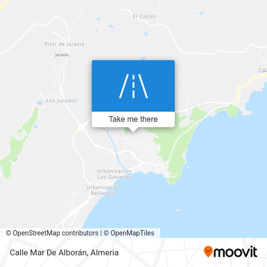 Calle Mar De Alborán map