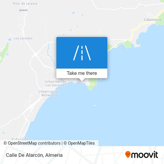 Calle De Alarcón map
