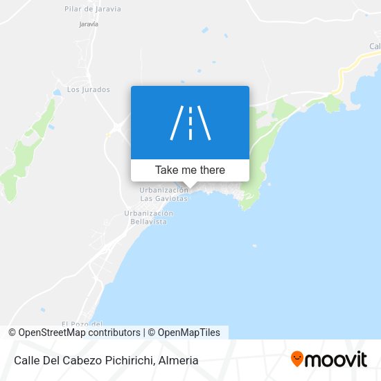 Calle Del Cabezo Pichirichi map