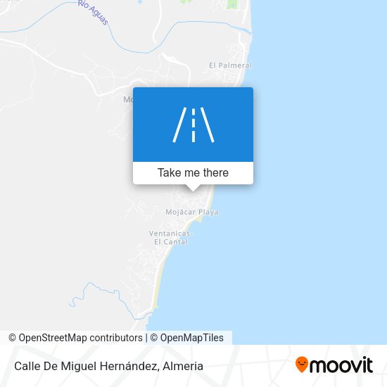 Calle De Miguel Hernández map