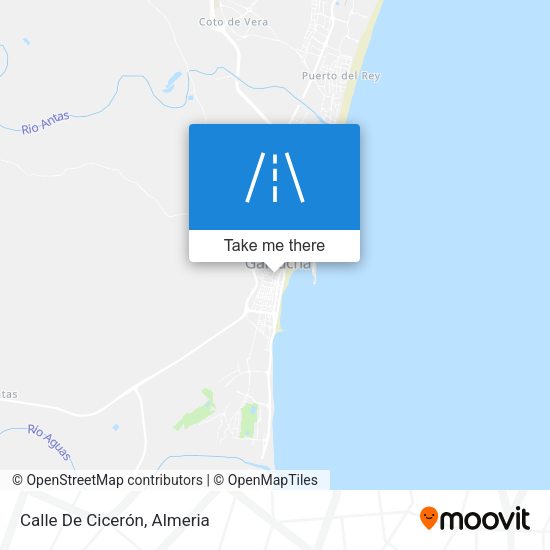 Calle De Cicerón map