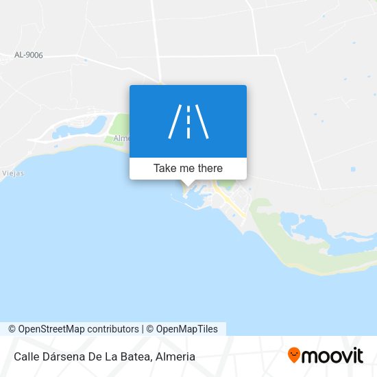Calle Dársena De La Batea map