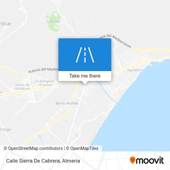 Calle Sierra De Cabrera map