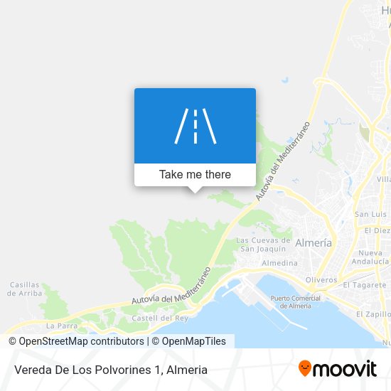 Vereda De Los Polvorines 1 map