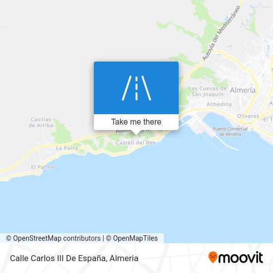 Calle Carlos III De España map