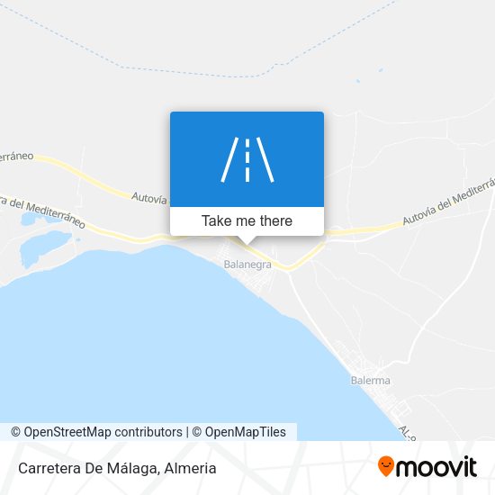 Carretera De Málaga map