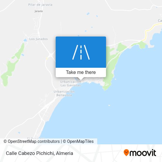 Calle Cabezo Pichichi map