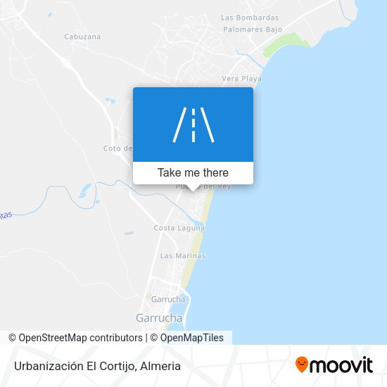 Urbanización El Cortijo map