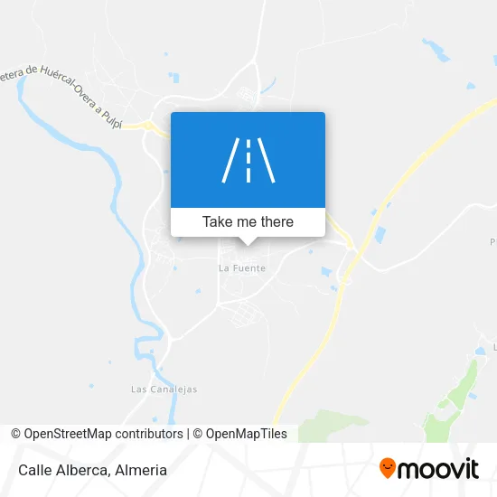 Calle Alberca map