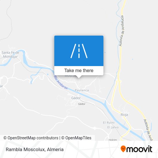 Rambla Moscolux map