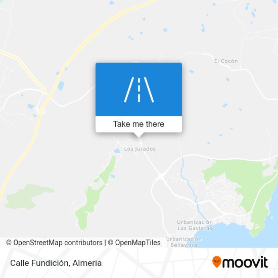 Calle Fundición map