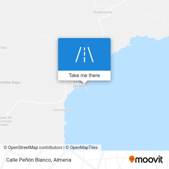 Calle Peñón Blanco map