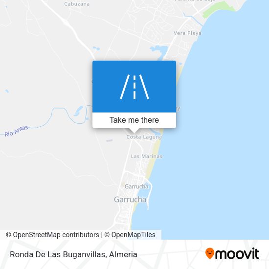 Ronda De Las Buganvillas map