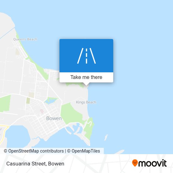 Casuarina Street map