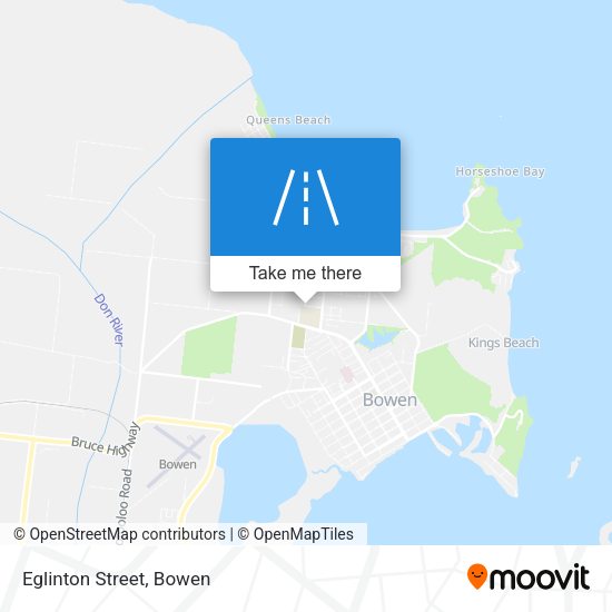 Eglinton Street map