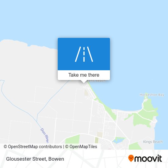 Glousester Street map