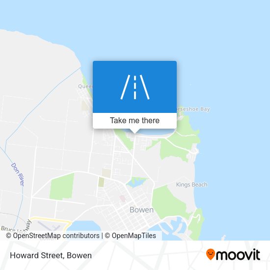 Howard Street map