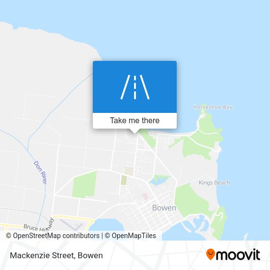 Mackenzie Street map