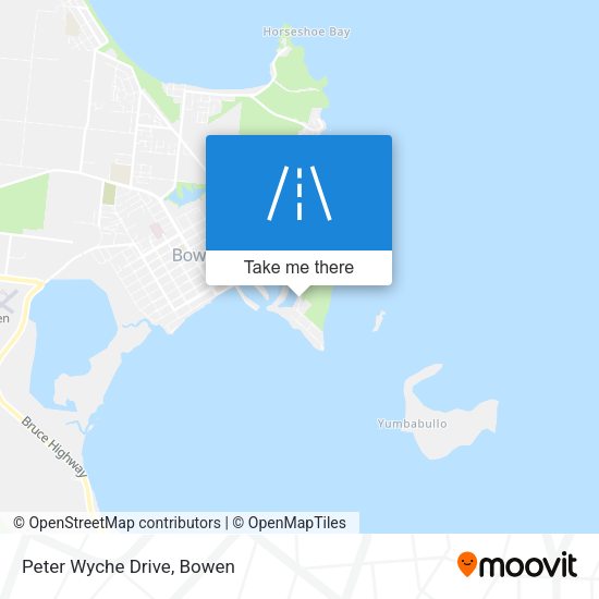 Peter Wyche Drive map