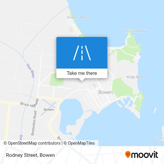 Rodney Street map